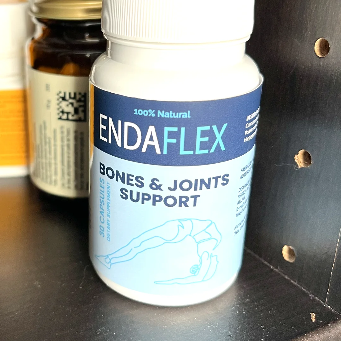 Flacon EndaFlex fermé, bouchon encore scellé